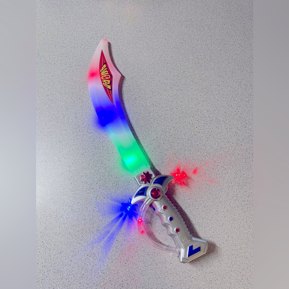 Light up sword